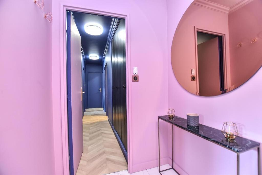 Luxury Paris La Vie En Rose Jacuzzi Terrasse Parkingアパートメント エクステリア 写真